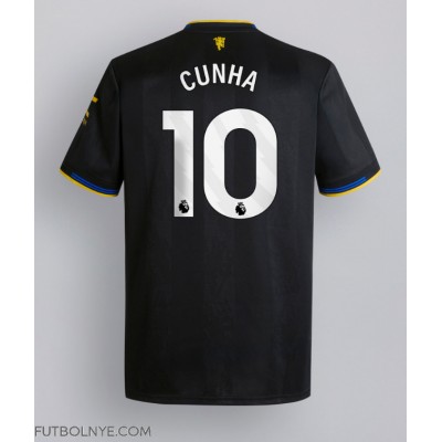 Camiseta Manchester United Matheus Cunha #10 Tercera Equipación 2025-26 manga corta Camiseta Manchester United Matheus Cunha #10 Tercera Equipación 2025-26 manga corta